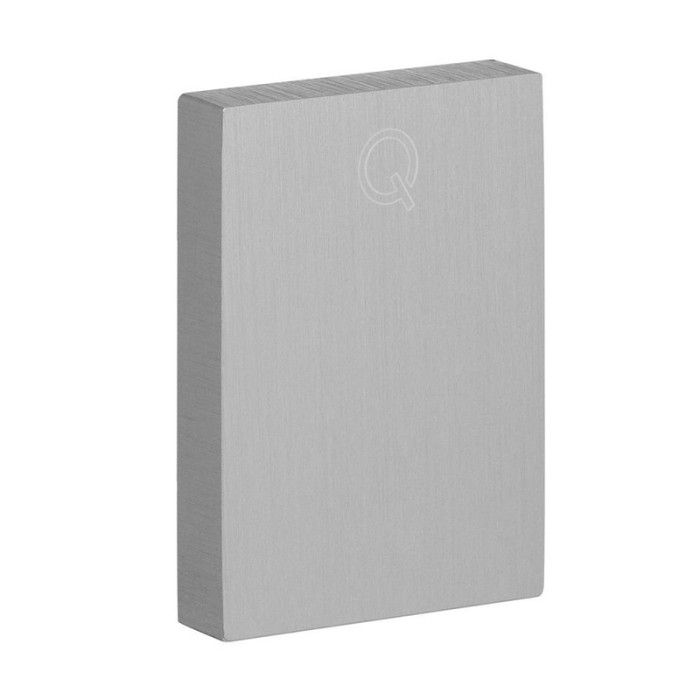 Endkappe, Easy Glass View, mit Sicherheitsverschluss, Modell 6832, Aluminium (roh) main product photo