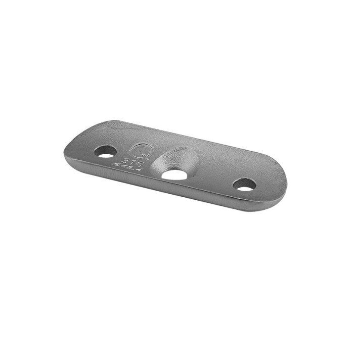Schienenhalter 42,4 mm Edelstahl matt poliert Modell 1810 main product photo