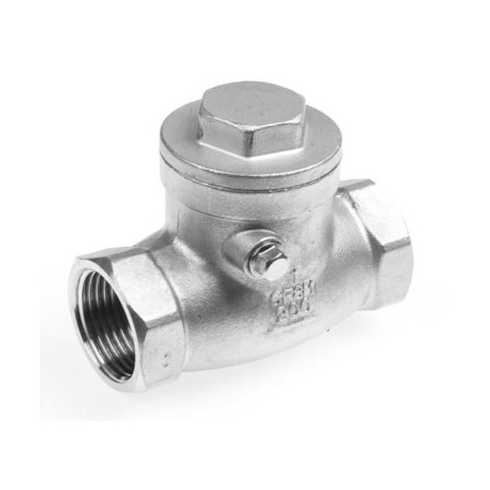 Rückschlagklappe, 1/2 Zoll Edelstahl-316 (A4) main product photo