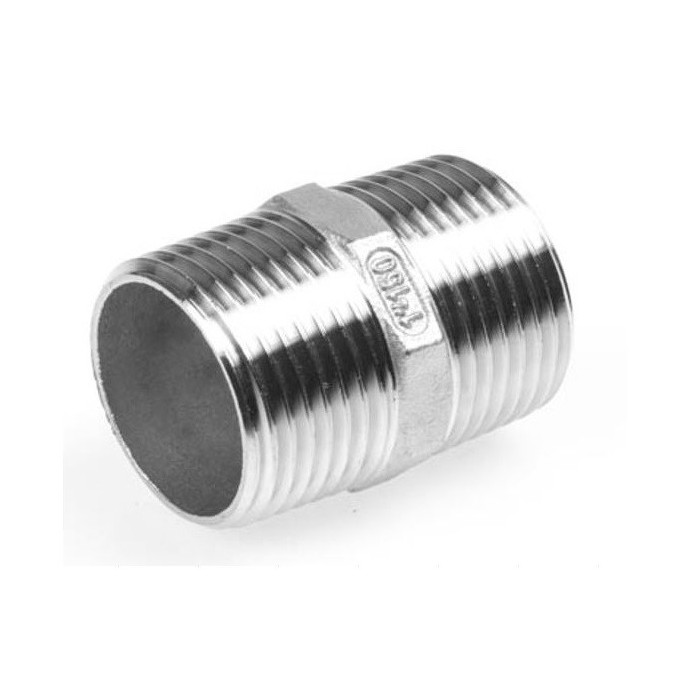 Sechskantnippel BSP, 4 Zoll Edelstahl-316 (A4) main product photo