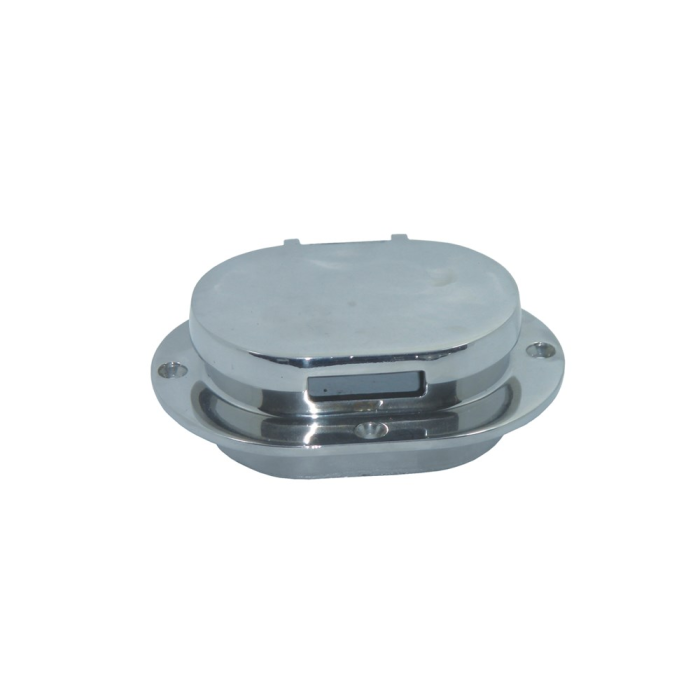 Tau- und Kettendurchlass 140 x 100 mm Edelstahl-316 (A4) main product photo