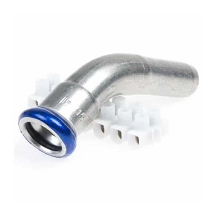 Einführungsbogen 45 Grad, 22 mm, M-V Edelstahl-316 (A4) main product photo