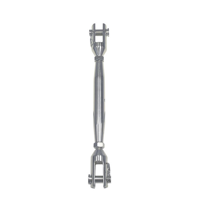 Wantenspanner Gabel-Gabel gedrehte Ausführung M4 Bolzen 4 mm Edelstahl-316 (A4) main product photo