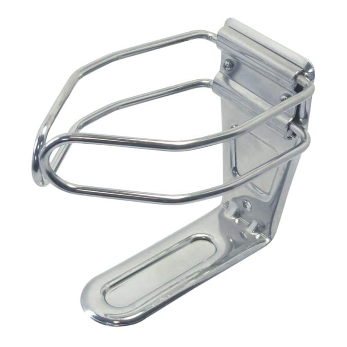Flaschenhalter für Wandmontage 140 x 120 mm Flasche max. 105 mm Edelstahl-304 (A2) main product photo