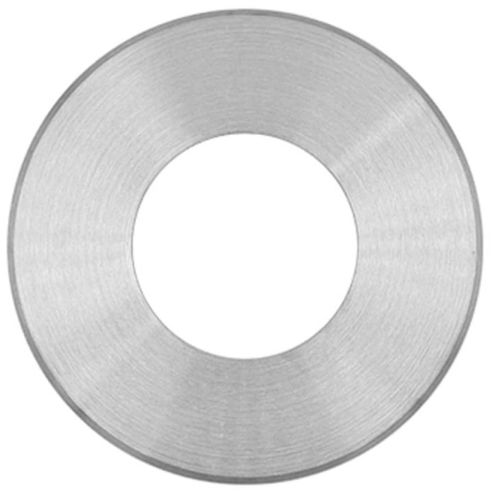 Scheibe Ø 90 x 6 mm Loch Ø 42,4 mm Edelstahl matt geschliffen main product photo