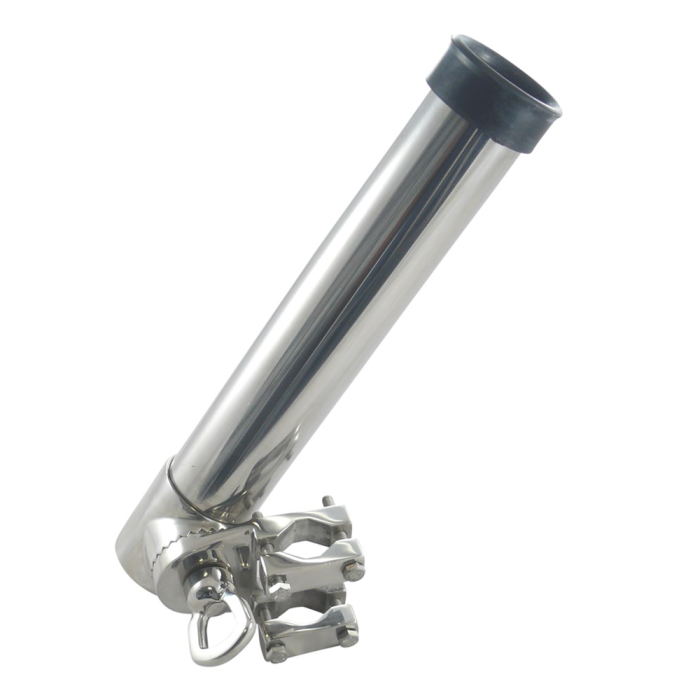 Angelrutenhalter für Reling verstellbar 285 mm für Rohr 30 mm Edelstahl-316 (A4) main product photo