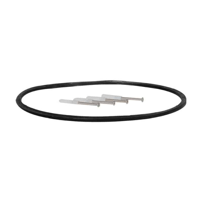 Design-Giebelhaube mit Rückschlagklappe PREMIUM LINE KAPPA Ø 100 mm Edelstahl schwarz-grau beschichtet main product photo