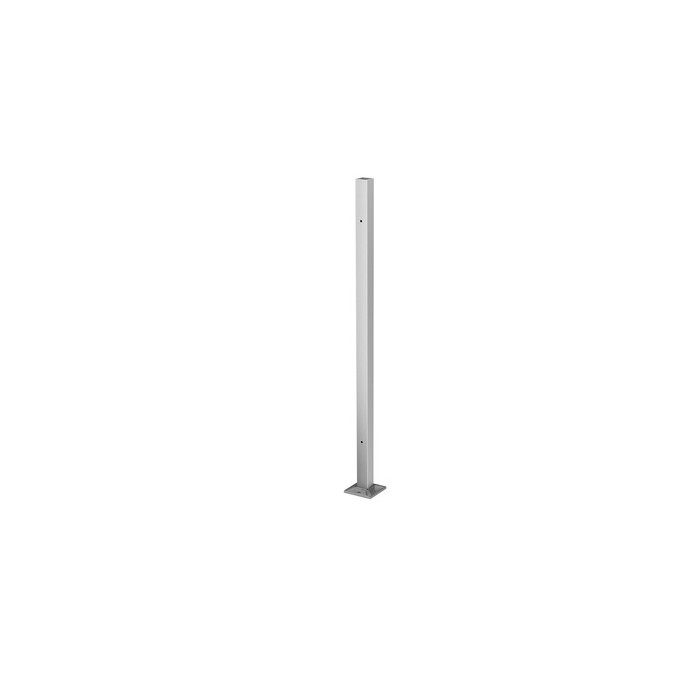 Baluster 180° 40 x 40 x 2,0 mm 989 mm Edelstahl matt geschliffen Modell 4972 main product photo