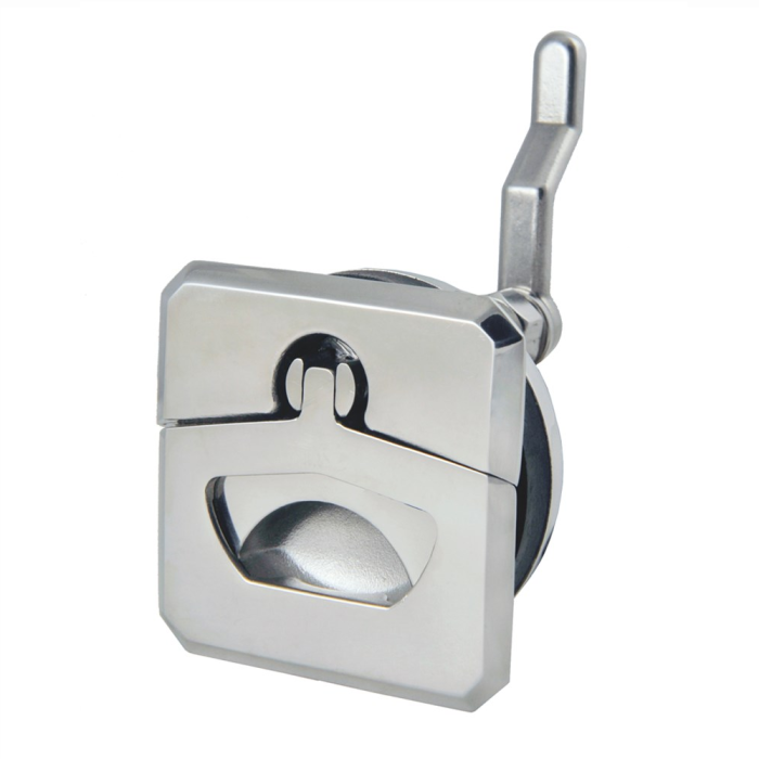 Einlassgriff wasserdicht 65 mm quadratisch ohne Schloss Edelstahl-316 (A4) main product photo