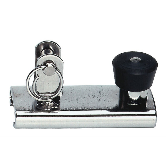 Sprenger Genuaschlitten mit Gabelkopf für Schiene 25 x 4 mm Bolzen 6 mm Edelstahl-304 (A2) main product photo