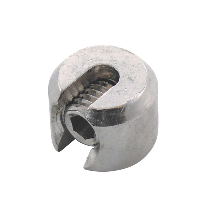 Klemmstopper 4 mm M8 15 x 12 mm Edelstahl-316 (A4) main product photo