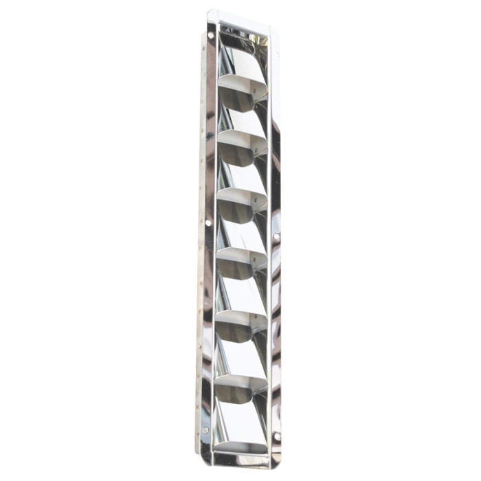 Lüftungsblech 327 x 76 mm 6 Schlitze Edelstahl-316 (A4) main product photo
