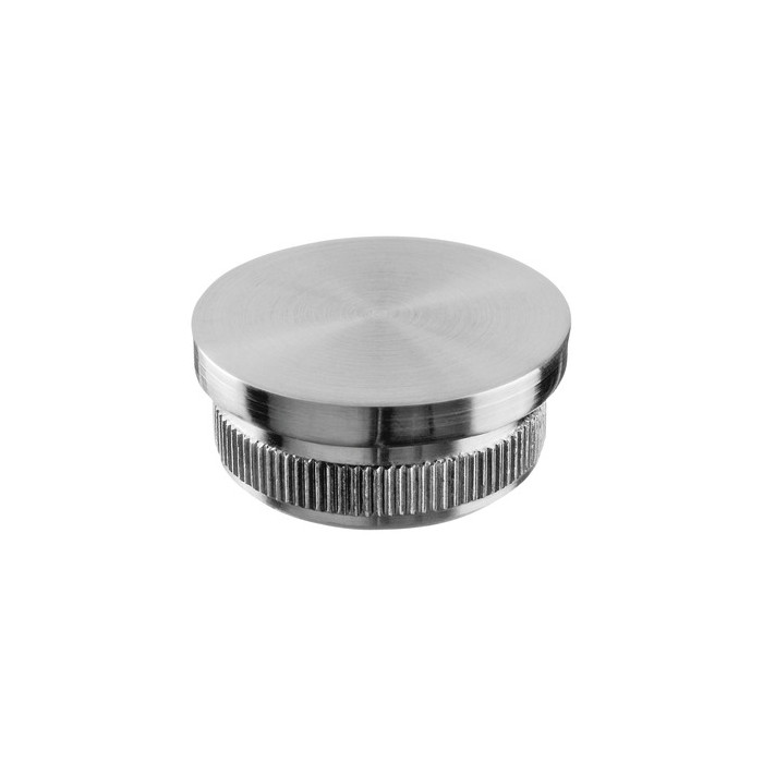 Endkappe flach, Rohr 42,4 x 2,6 mm, Modell 5732, Edelstahl main product photo