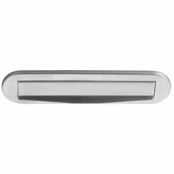 Briefkasten oval, Edelstahl main product photo
