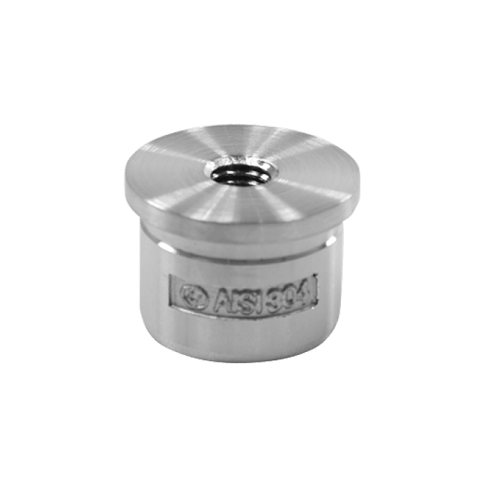 Wandanschluss mit Innengewinde M10 33,7 x 2,0 mm Edelstahl matt poliert main product photo
