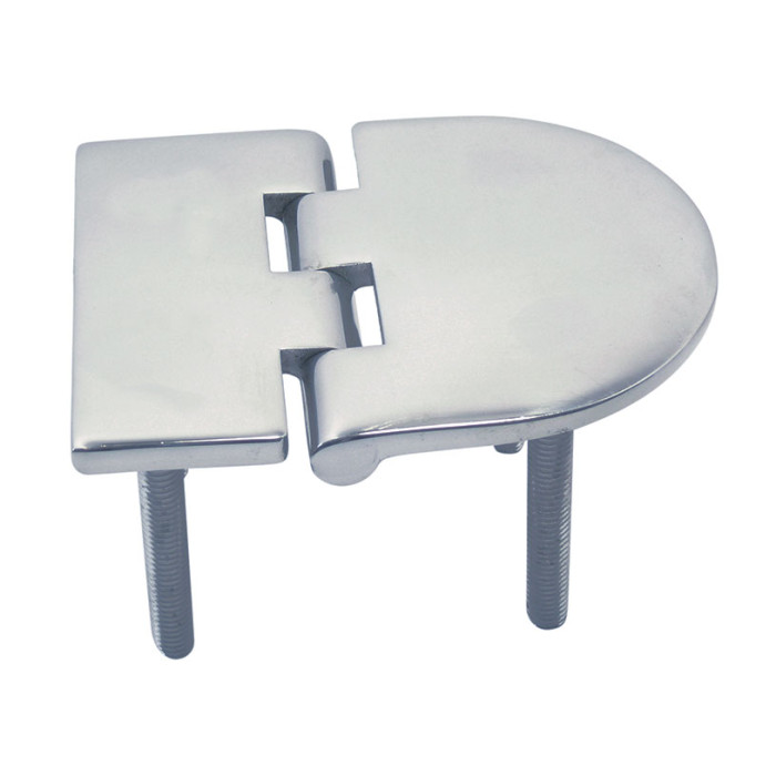 Scharnier mit Gewinde 83 x 65 mm M6 x 45 mm Edelstahl-316 (A4) main product photo