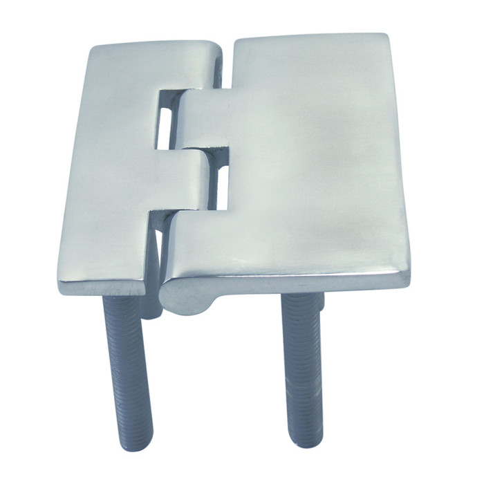 Scharnier mit Gewinde 52 x 61 mm M6 x 45 mm Edelstahl-316 (A4) main product photo