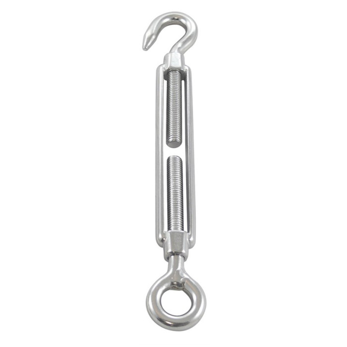 Spannschloss M12 Auge-Haken Edelstahl-316 (A4) main product photo