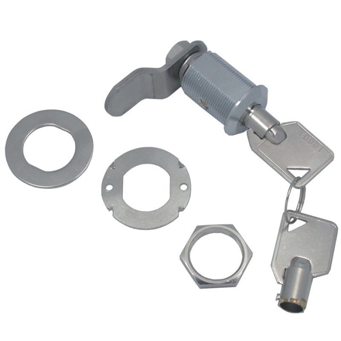 Schloss mit Drehriegel 33 x 42 mm Edelstahl-304 (A2) / Messing main product photo
