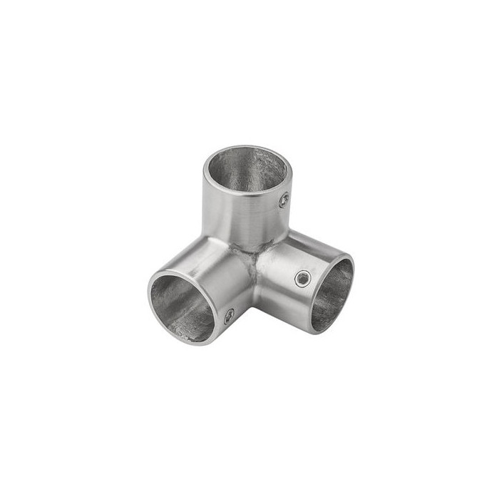 Hoekverbinder voor buis 42,4 mm RVS-316 mat geslepen Edelstahl-316 main product photo