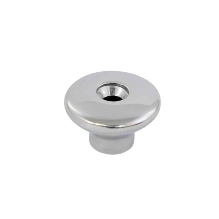 Schranktüren-/Schubladen-Knopf 21 x 14 mm Bohrung 4,5 mm poliert Edelstahl-316 (A4) main product photo