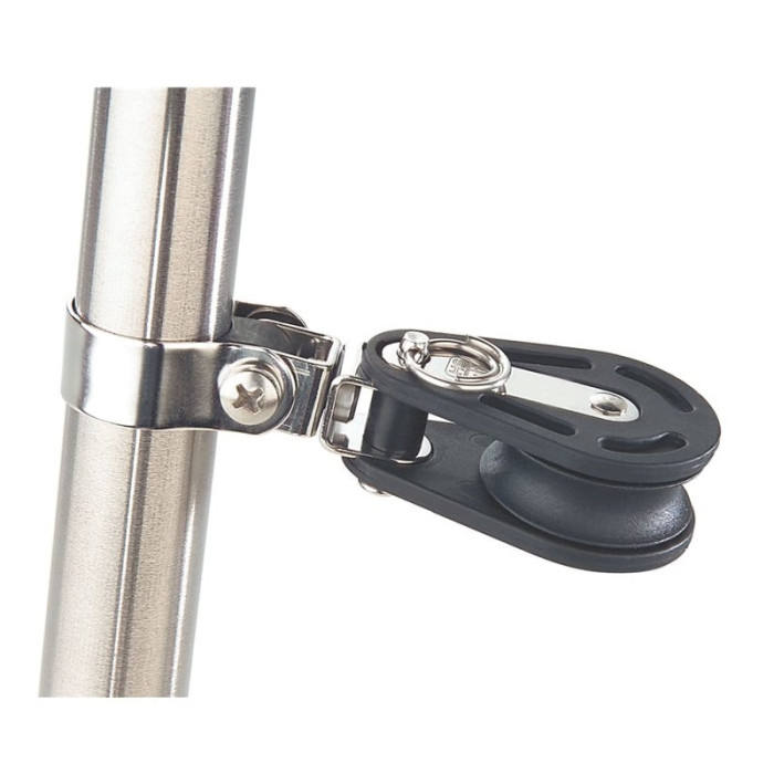 Sprenger Block 8mm mit Kugellager für 25 mm Relingstützen Edelstahl-304 (A2) main product photo
