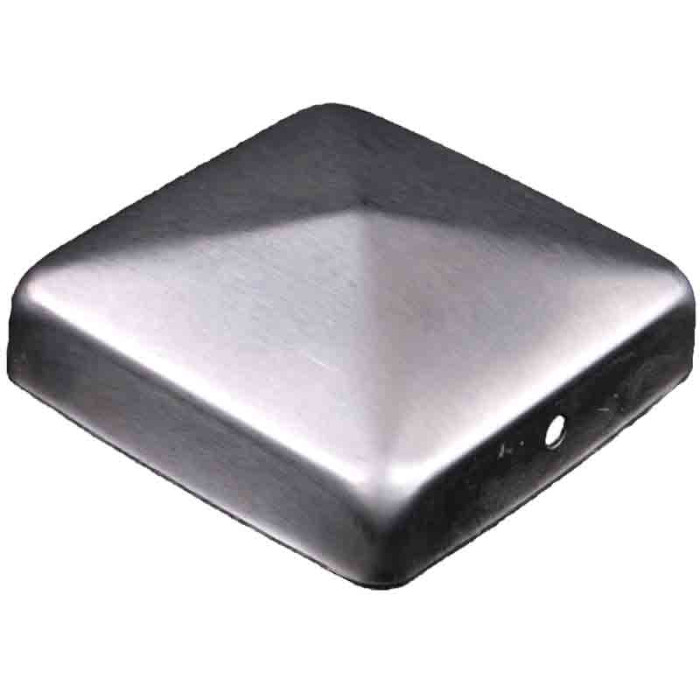 Pfostenkappe 91 x 91 mm Edelstahl main product photo