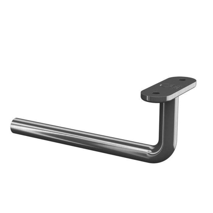 Hebel für Handlaufhalterung flach M8 Edelstahl matt poliert Modell 0809 main product photo
