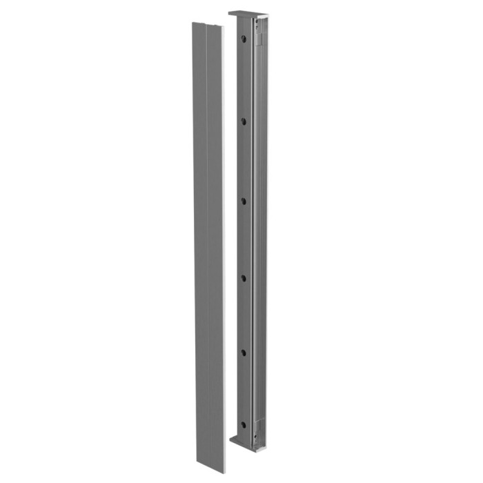 Easy Glass View Profilsatz Höhe 1100 mm Modell 6849 Aluminium anthrazitgrau main product photo