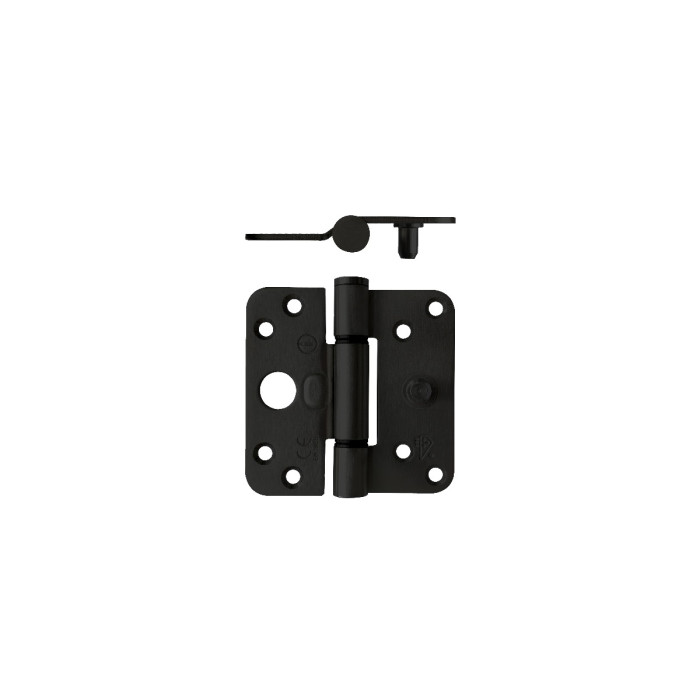 Intersteel Gleitlagerscharnier SKG*** 89 x 89 x 3 mm DIN rechts schwarz main product photo