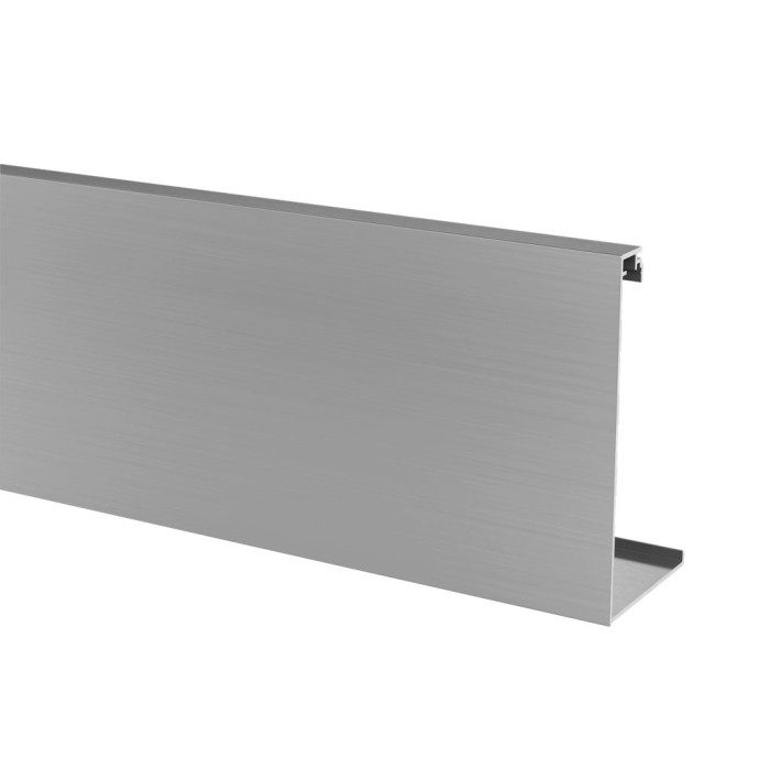 Abdeckprofil Easy Glass Prime Seitenrahmenlänge 5000 mm Modell 8434 Aluminium (nicht bearbeitet) main product photo