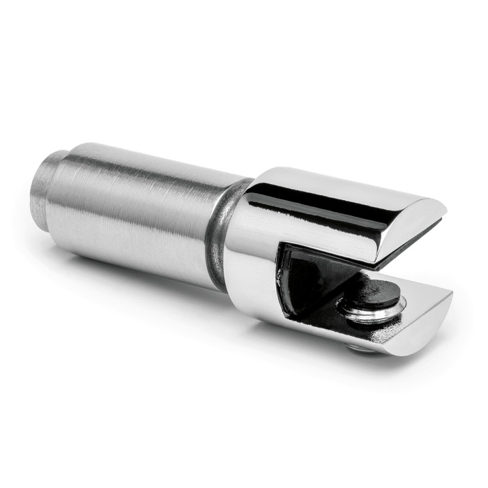 Glashalter für Rohr Ø 19,0 mm, Deckenmontage Alla Chrom Design Material Zamak main product photo