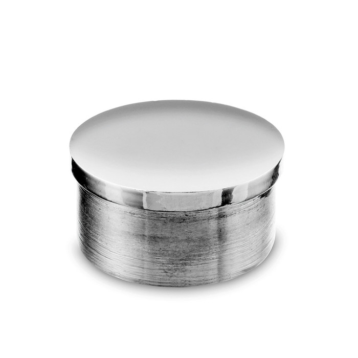 Endkappe flach Eike Chrom Design Material Zamak 25,4 mm (1") main product photo