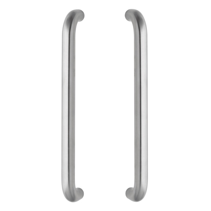 Intersteel Türgriffe pro Paar U-Form 830x80x30 mm HoH 800 mm Edelstahl gebürstet main product photo