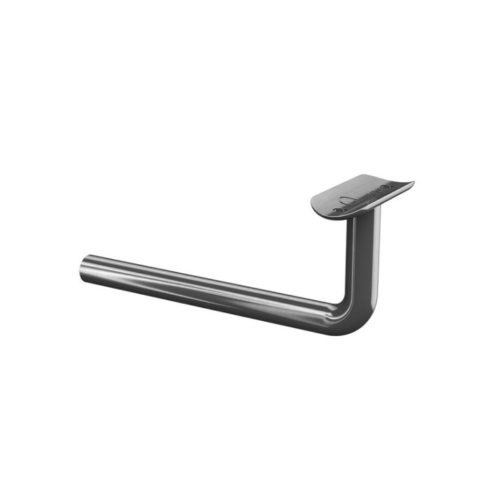 Hebel für Handlaufhalter 48,3 mm M8 Edelstahl Edelstahl matt poliert Modell 0809 main product photo