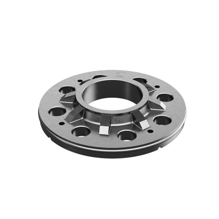Anschweißflansch 48,3 mm Edelstahl Modell 3504 roh main product photo