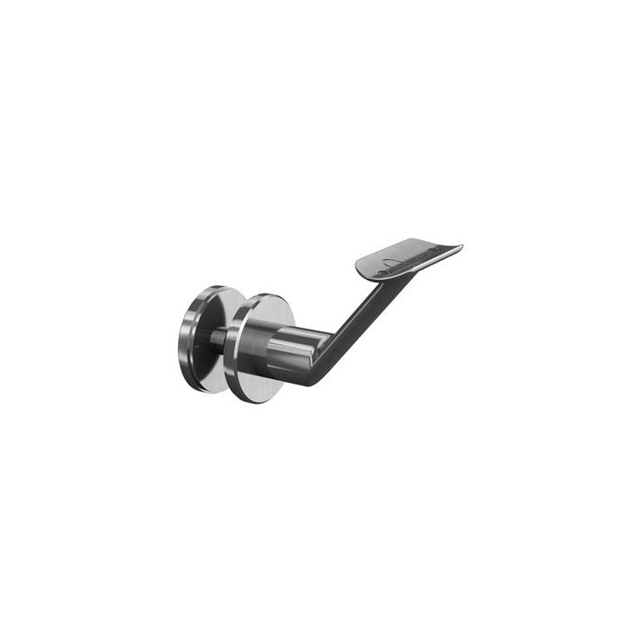 Handlaufhalter für Glasmontage Ø 42,4 mm Edelstahl matt poliert Modell 0129 main product photo