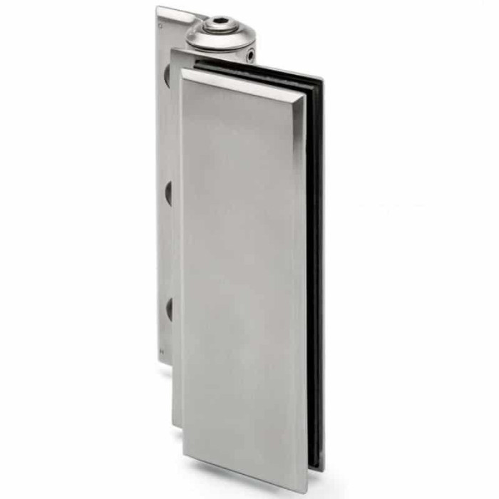 Glastürband für Glasstärke 8 - 12,76 mm Edelstahl matt geschliffen Modell 1002 main product photo