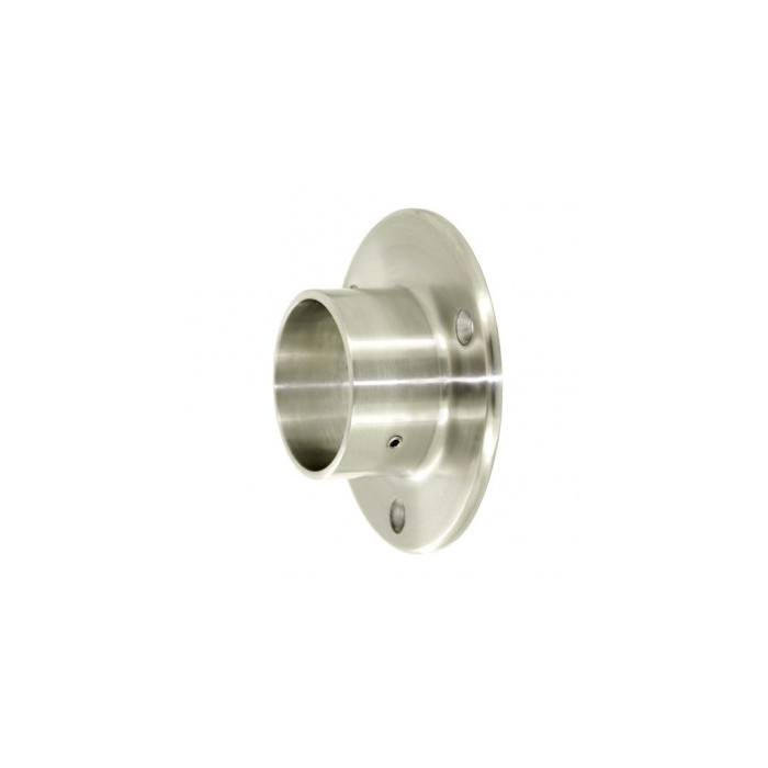 Hausmarke Wandflansch für Rohr 33,7 mm fest Edelstahl matt geschliffen Modell 0505 main product photo