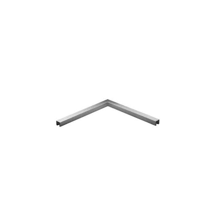 Eckverbinder U-Profilrohr 40 x 40 x 1,5 mm Aluminium (eloxiert) Modell 6324 main product photo