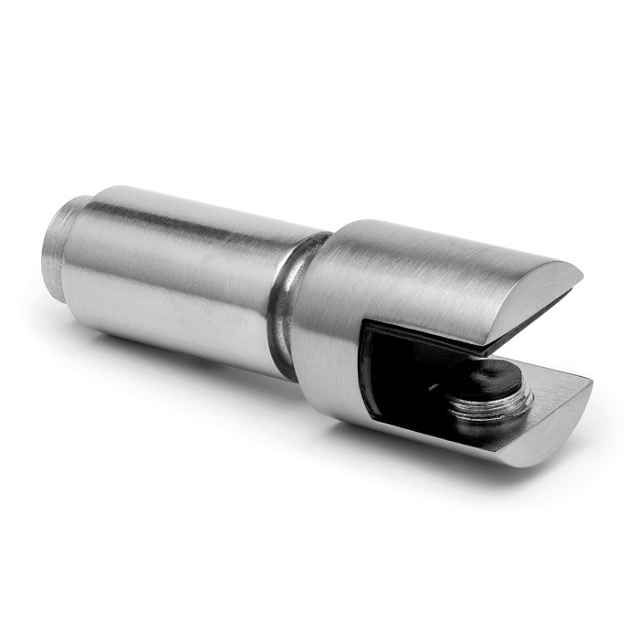 Glashalter für Rohr Ø 19,0 mm, Deckenmontage Alla Edelstahl Design Material Zamak main product photo