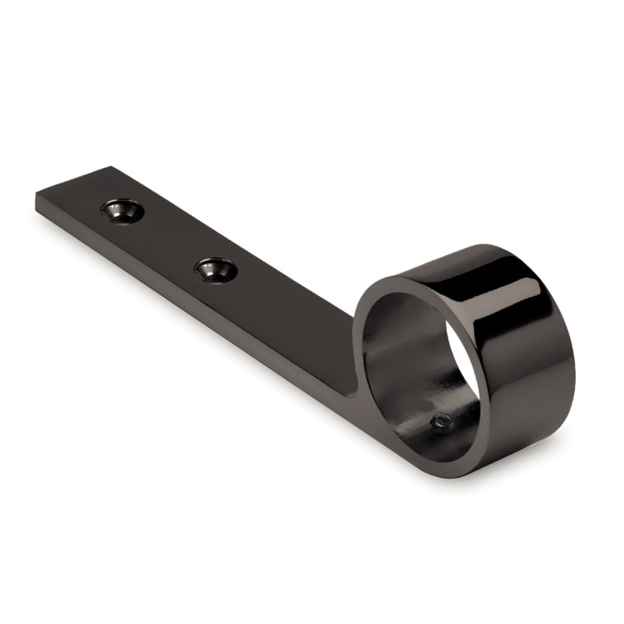 Handlaufstütze Hanne Schwarz Design 38,1 mm (1,5") main product photo