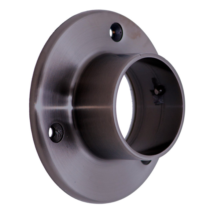 Wandflansch für Rohr 42,4 mm fest Edelstahl anthrazitgrau Modell 0183 main product photo