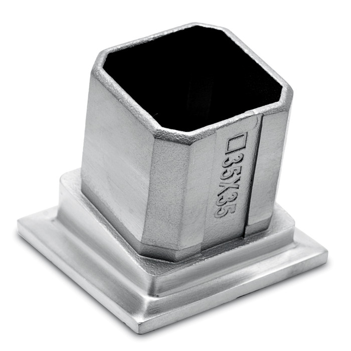Rohrbefestigungshülse 80° Reidun 35 x 35 mm main product photo
