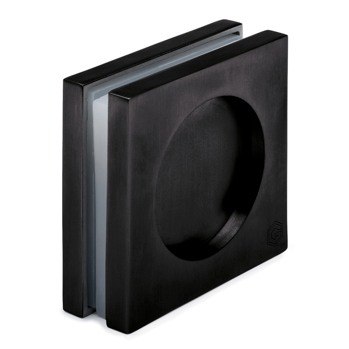 Griffmuschel quadratisch Lyan Schwarz Design main product photo