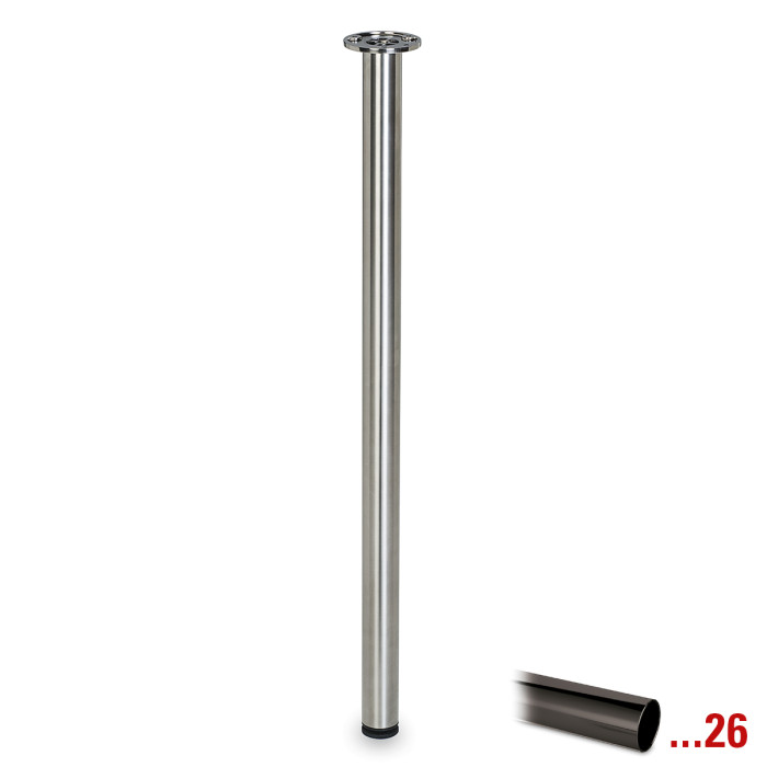 Tischfuß Derdriu Schwarz Design main product photo