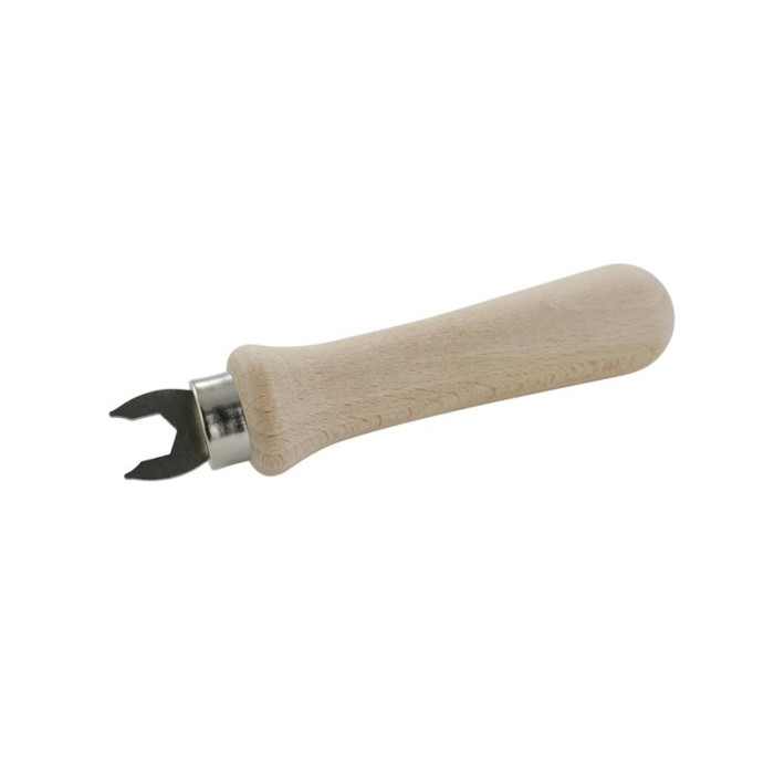 Tenax-Schlüssel mit Holzgriff 140 mm Stahlvn/Holz main product photo