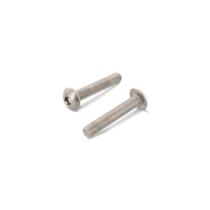 Zaunbauschrauben ähnlich ISO 7380 mit Vollgewinde Art. 9020 A2 M8X50 SW 5,5 (100 Stück) main product photo