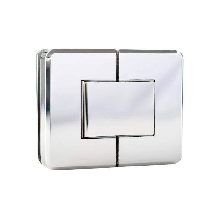 Glastürscharnier Leni Glas / Glas Chrom Design Material Edelstahl main product photo