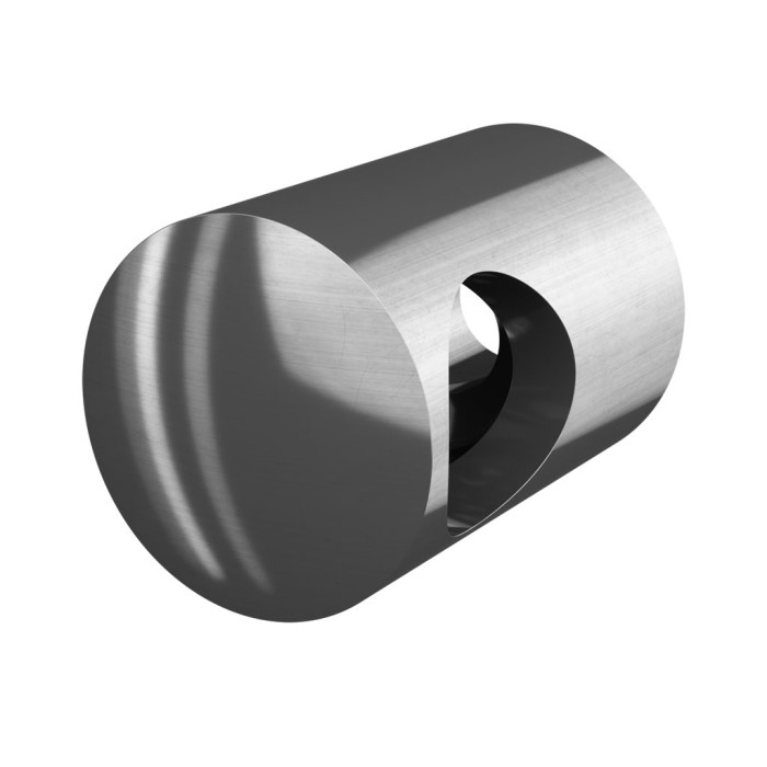 Traversenhalter links für Rohr 16 mm Modell 0842 Edelstahl main product photo